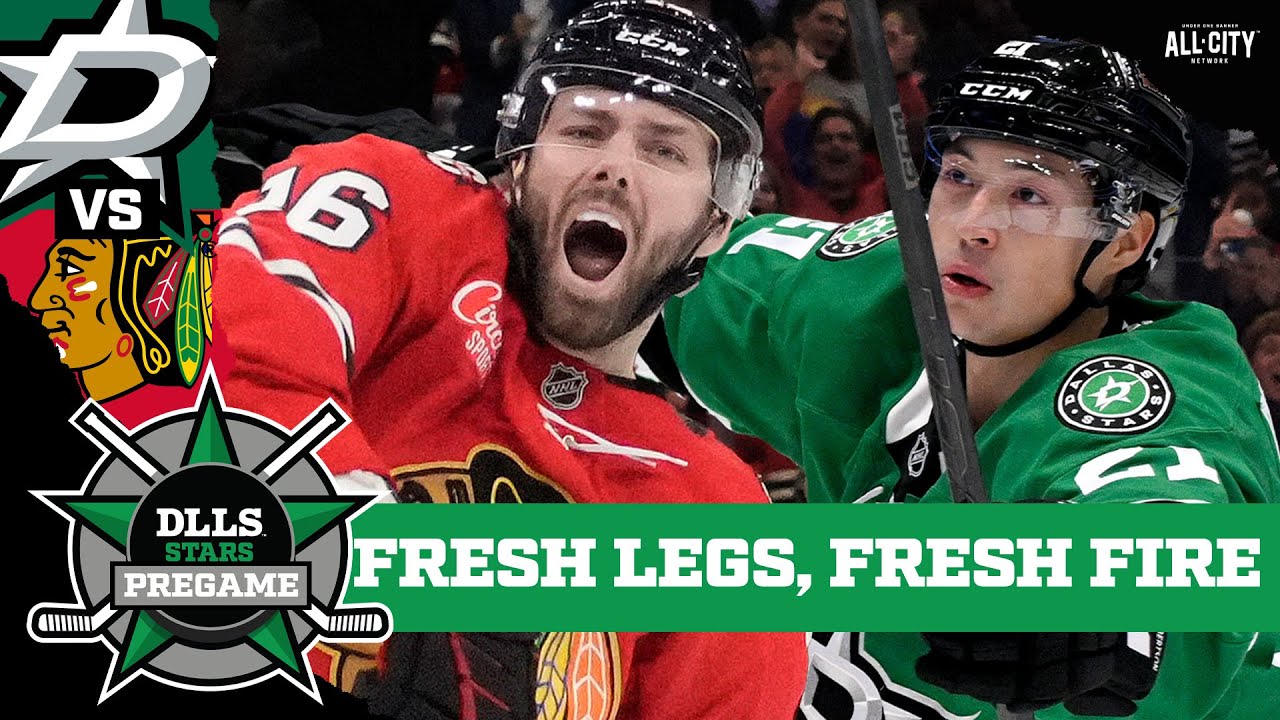 Stars Return From Holiday Break, Host Blackhawks In Dallas - Game 39 | DLLS STARS PREGAME
