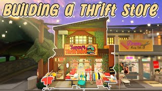 Building a THRIFT STORE in BLOXBURG