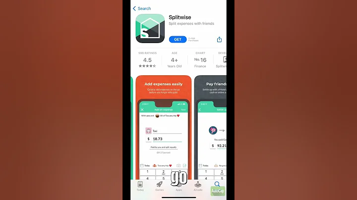 Split your bills and expenses with Splitwise #shorts #youtube