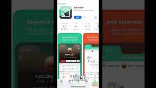 Split your bills and expenses with Splitwise #shorts #youtube screenshot 4