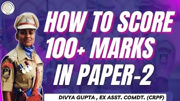 CAPF PAPER - 2 KA SACH BY ASST. COMDT., DIVYA GUPTA I #crpf #capf #capf2024 #capfpaper2 #savda