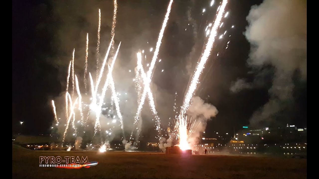 Behind the scenes display show Pyro-Team Serbia (Cobra Firing Systems ...