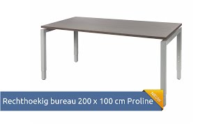 Download Lagu Rechthoekig bureau 200 x 100 cm Proline MP3 Download Lagu Rechthoekig bureau 200 x 100 cm Proline MP3