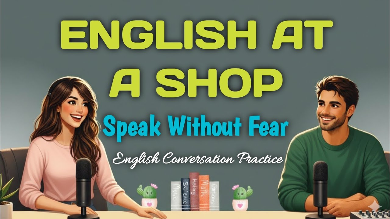 English Conversation at a Shop | Easy Spoken English for Beginners | 24/7 Talk English