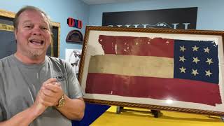 An Original Confederate 1st National Pattern Flag