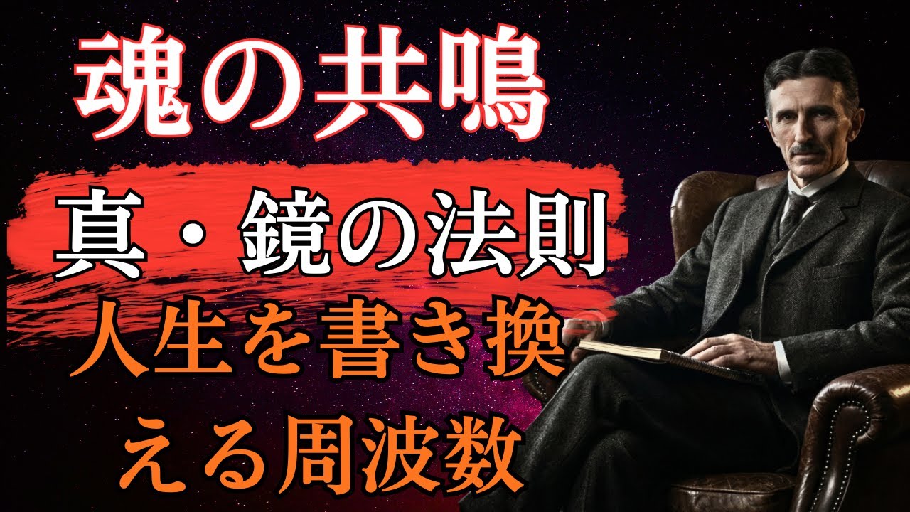 ニコラ・テスラ｜魂の共鳴：誰も教えてくれなかった「真・鏡の法則」と、人生を書き換える周波数の魔法