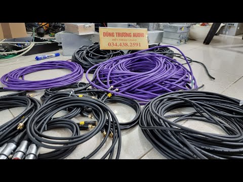 Video dây tín hiệu av bạc đức giá tốt ,dây loa bãi mỹ bay... - youtube