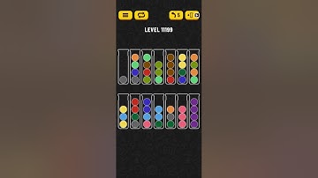 Ball Sort Puzzle Level 11199 /Ball Sort Color Water Puzzle Level 11199 Water Sort Puzzle Level 11199