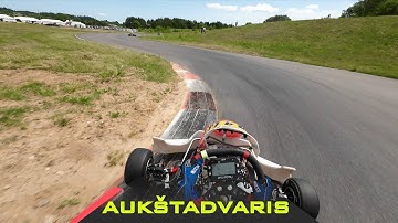 Aukštadvario kartodromas / Aukštadvaris Karting Circuit - Onboard with Ragnar Veerus | Rotax Max DD2