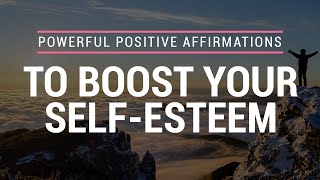 Everyday Affirmations | Positive Affirmations For Self Esteem & Confidence | Affirmation Meditation