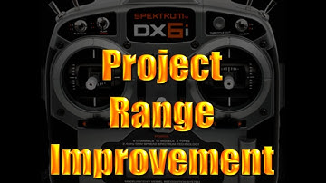 Pre modification DX6i + Orange RX "range check mode" range test
