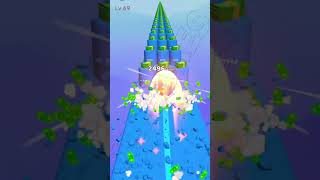 Level up balls level 69 invisible path navigation challenge gameplay #shorts #allgames #viralvideo