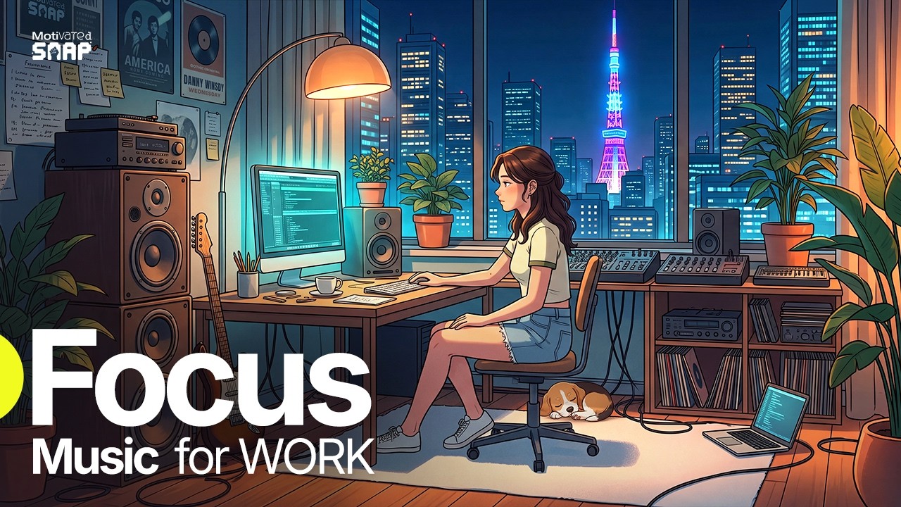 Смотреть «Focus Music for Work 💼 | 3 Hours of Deep Concentration lofi to Study Code & Get Things Done» на YouTube Смотреть «Focus Music for Work 💼 | 3 Hours of Deep Concentration lofi to Study Code & Get Things Done» на YouTube