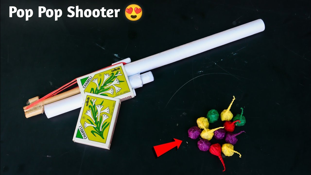 Diwali Gun Diwali Banduk How to make Diwali gun YouTube