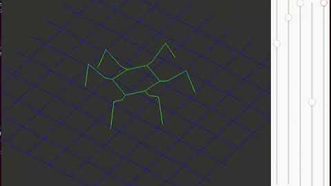 GtkAda+OpenGL: Hexapod Robot Simulation