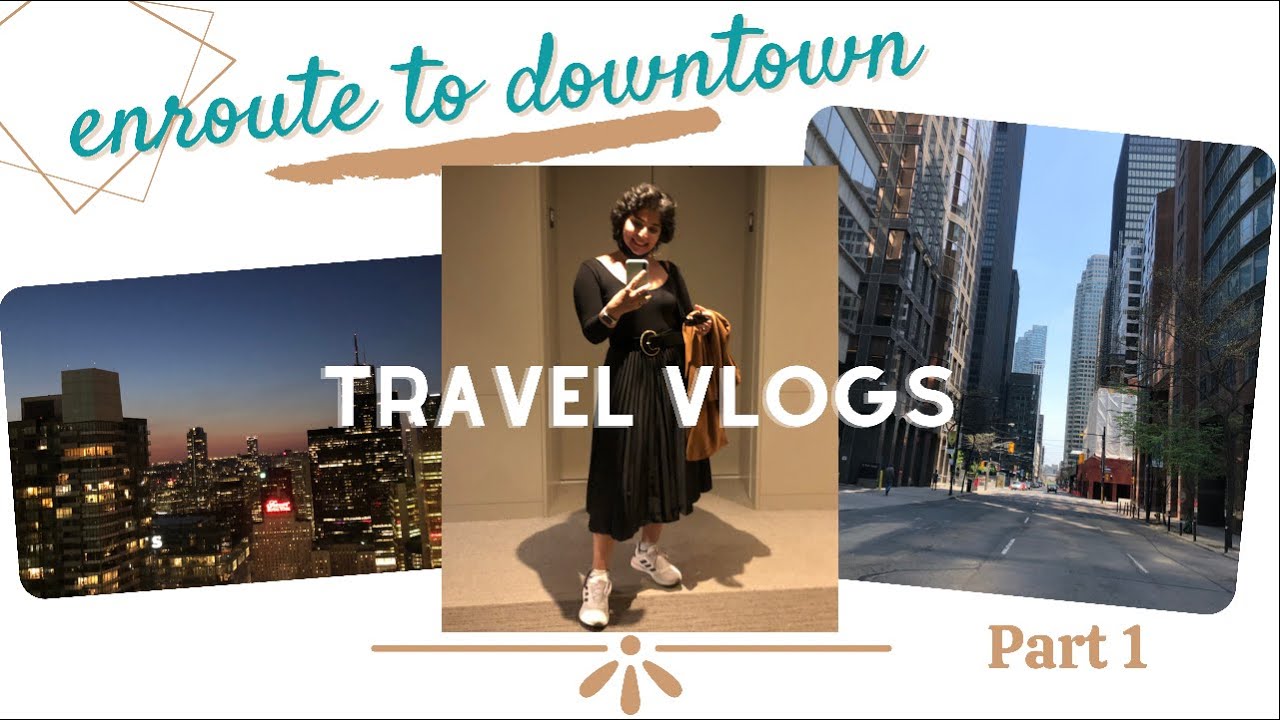 En route to Downtown (Part 1) | Subway trip and Harbour Front | Toronto Travel vlogs | itsmounima