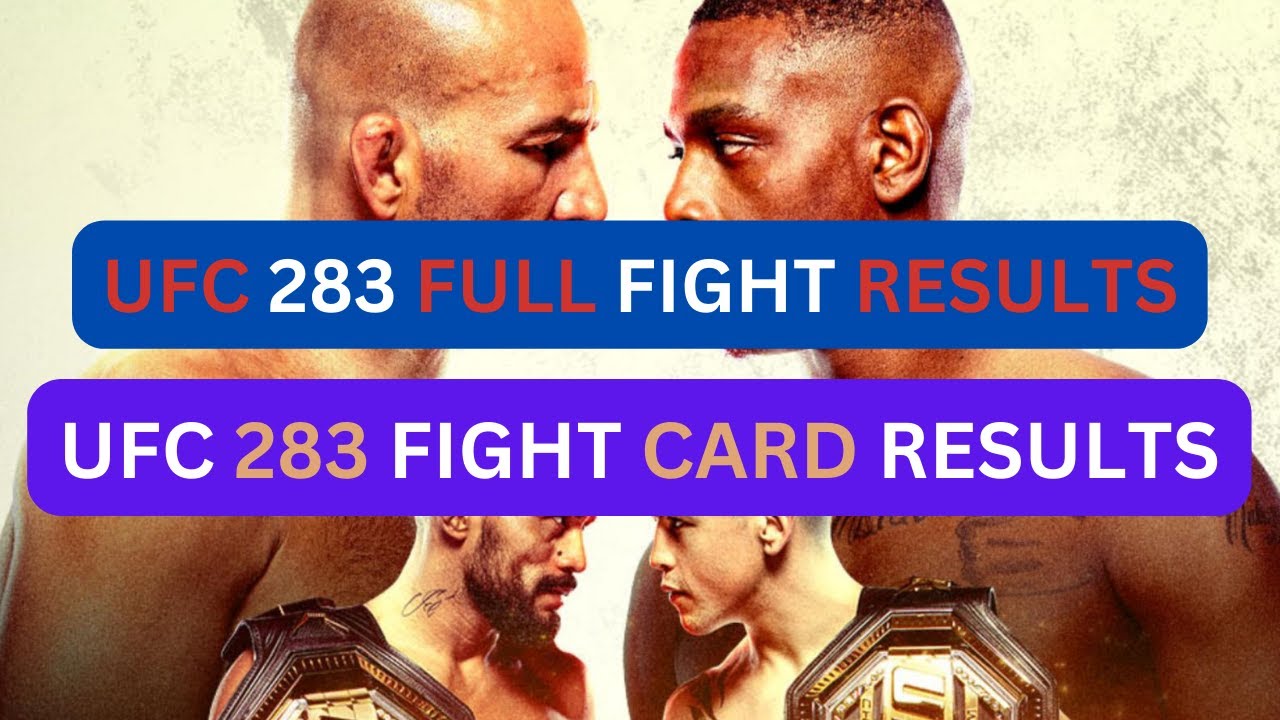 ufc 283 full fights