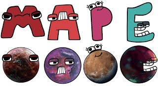 Alphabet Lore Turnes Into Mcu Planets