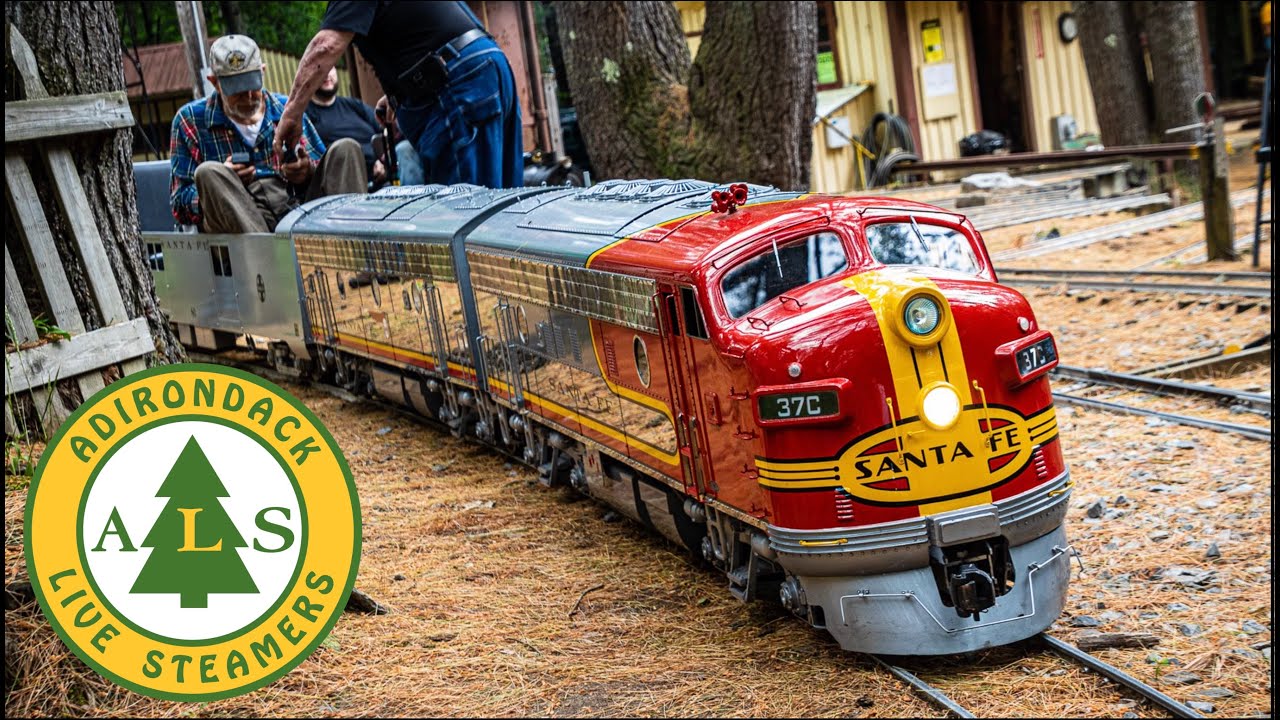 The BIGGEST LITTLE RAILROAD In The NORTHEAST! The Adirondack Live Steamers Spring Meet 2022