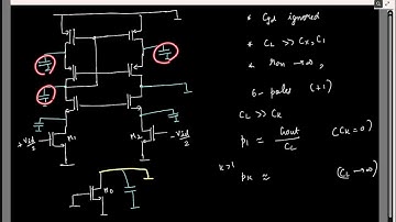 Lec 14(2): Poles & zeros in cascode and telescopic cascode