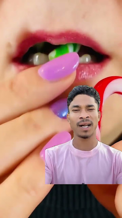 Two Colourful Lolipop ASMR 🍭 #shorts #asmr #raghaimurmu