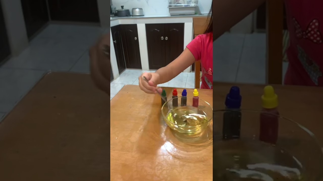Math-Science Month Fireworks in Oil and Water - Charmian Corporal