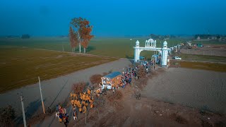 Nagar kirtan Anandpur Sahib To Mehdiana Sahib | Pind Khandoor | Drone Shots