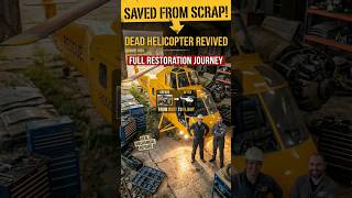 The Most Satisfying Helicopter Restoration Timelapse Ever Filmed #automobile #military #helicopter