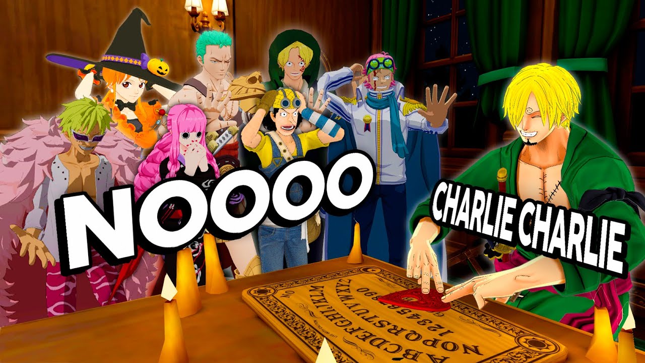 LOS SOMBRERO DE PAJA SE DISFRAZAN PARA EL MURDER MISTERY MÁS TENEBROSO🎃| ONE PIECE VR