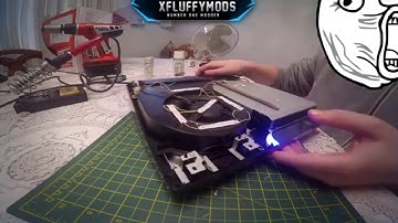 CECH-2**** PS3 Slim On & Off power button L.E.D Mod - xFluffyMods -Ultra NSC