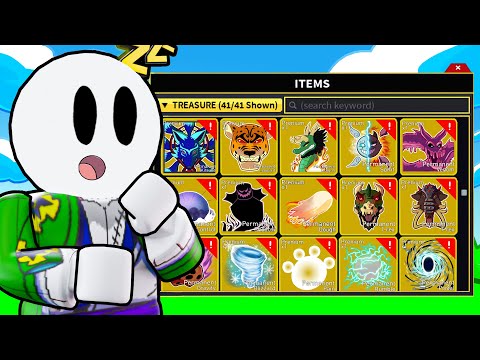 Je Recommence Blox Fruits Avec Tous Les Fruits PERMANENTS 