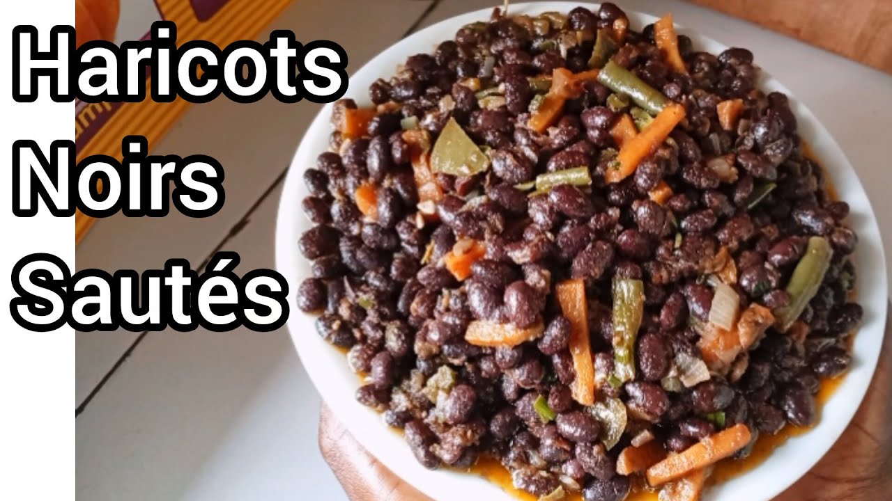 Essayez Cette Délicieuse Façon De Cuisiner Les Haricots Noirs Sautés||Recette Facile Et Rapide
