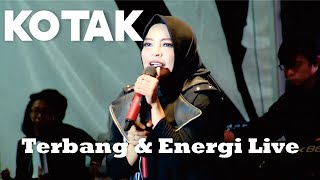 Video thumbnail of "Kotak - Terbang & Energi Live at Biznet Festival Tasikmalaya 2019. unofficial (High Quality Sound)"