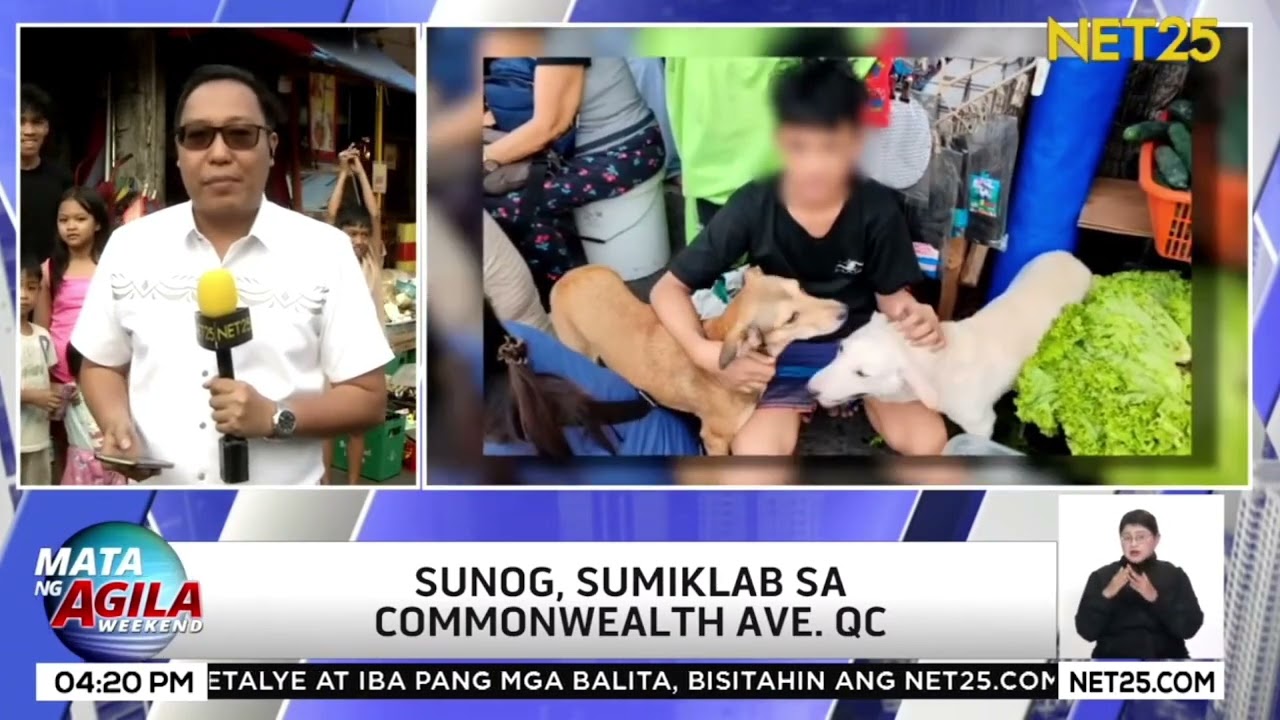 Sunog sumiklab sa Commonwealth Ave., Quezon City