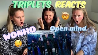 WONHO (원호) - ‘OPEN MIND’ MV REACTION!!! - Triplets REACTS