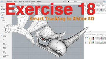 Smart Tracking in Rhino 3D