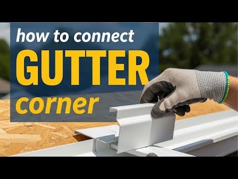 Gutter Corner Rterm How To Connect Gutter Corner - YouTube