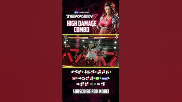Azucena 14-Hit Combo 90+ Damage Combo 🔥 #tekken8