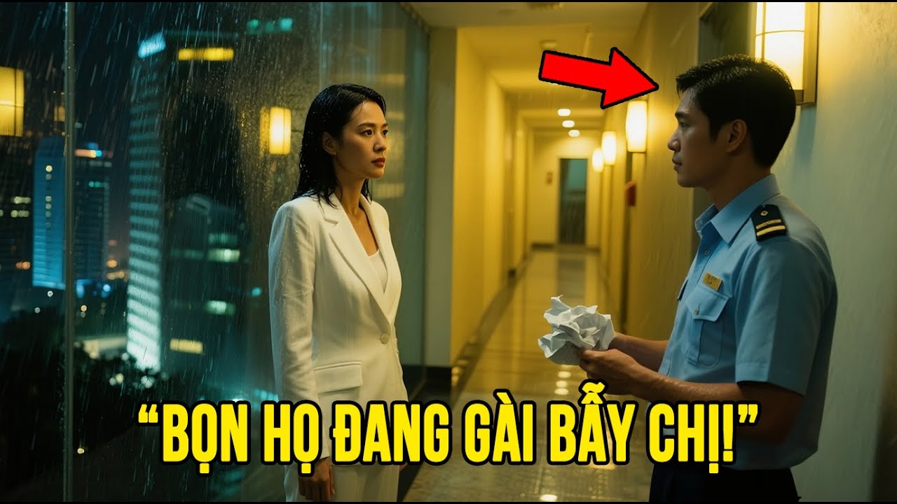 Anh Bảo Vệ Thì Thầm Vào Tai Nữ Tỷ Phú — Và Câu Nói Đã Cứu Cả Tập Đoàn Khỏi Sụp Đổ!