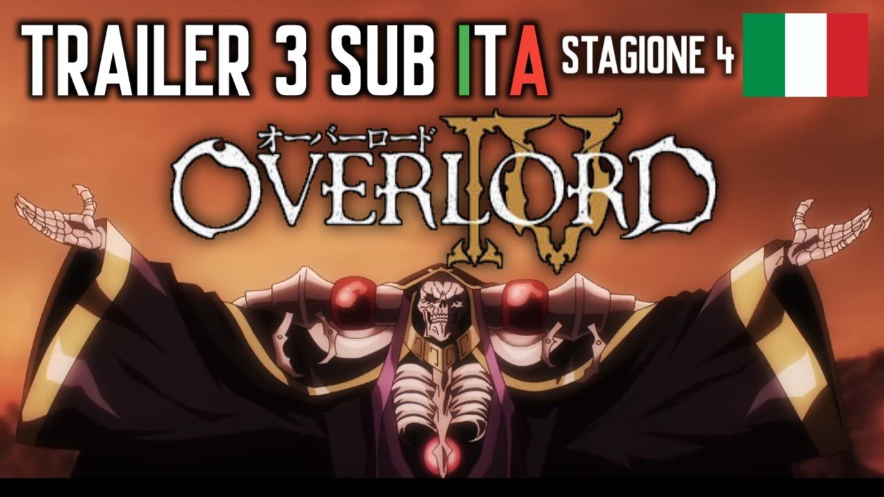 Overlord Stagione 4 - Official Trailer 3 SUB ITA | AnizmITA