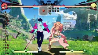 Messing around in Training Mode (GGST)