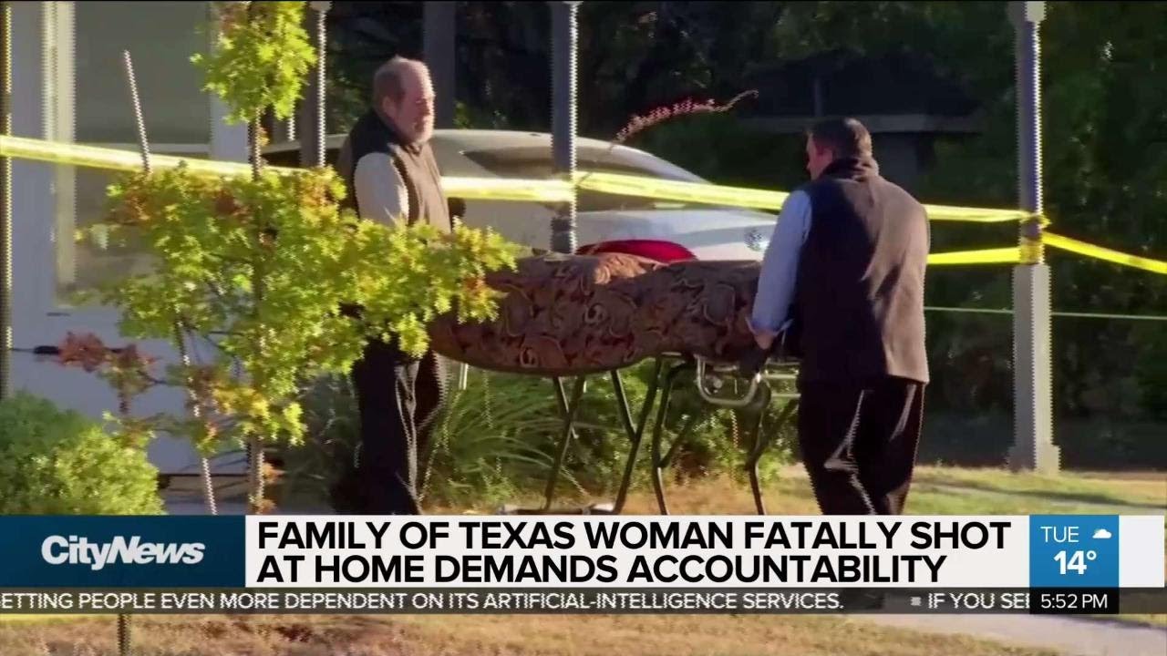 Family wants justice after woman shot by officer in Texas - YouTube