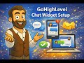 GoHighLevel Chat Widget Setup Types, Installation &amp; Automation Tutorial