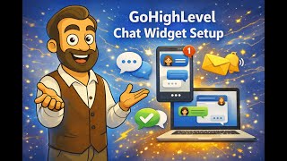 GoHighLevel Chat Widget Setup Types, Installation & Automation Tutorial