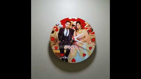 Sublimation Clock