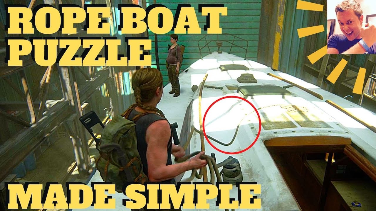 The Last Of Us 2 Rope And Ladder Scaffold Boat Puzzle Abby Chapter 25 On Foot Seattle Day 1 Tlou2 Youtube