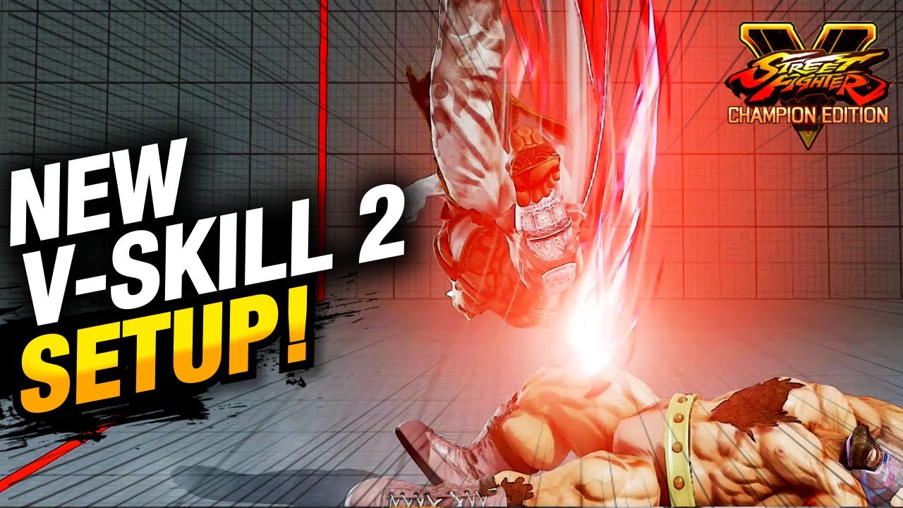 NEW V-Skill 2 Setup! / SFV Champion Edition GM Kage Highlights