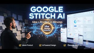 GOOGLE STITCH AI: Turning Ideas into a Visual Product - The Vibe Design Framework