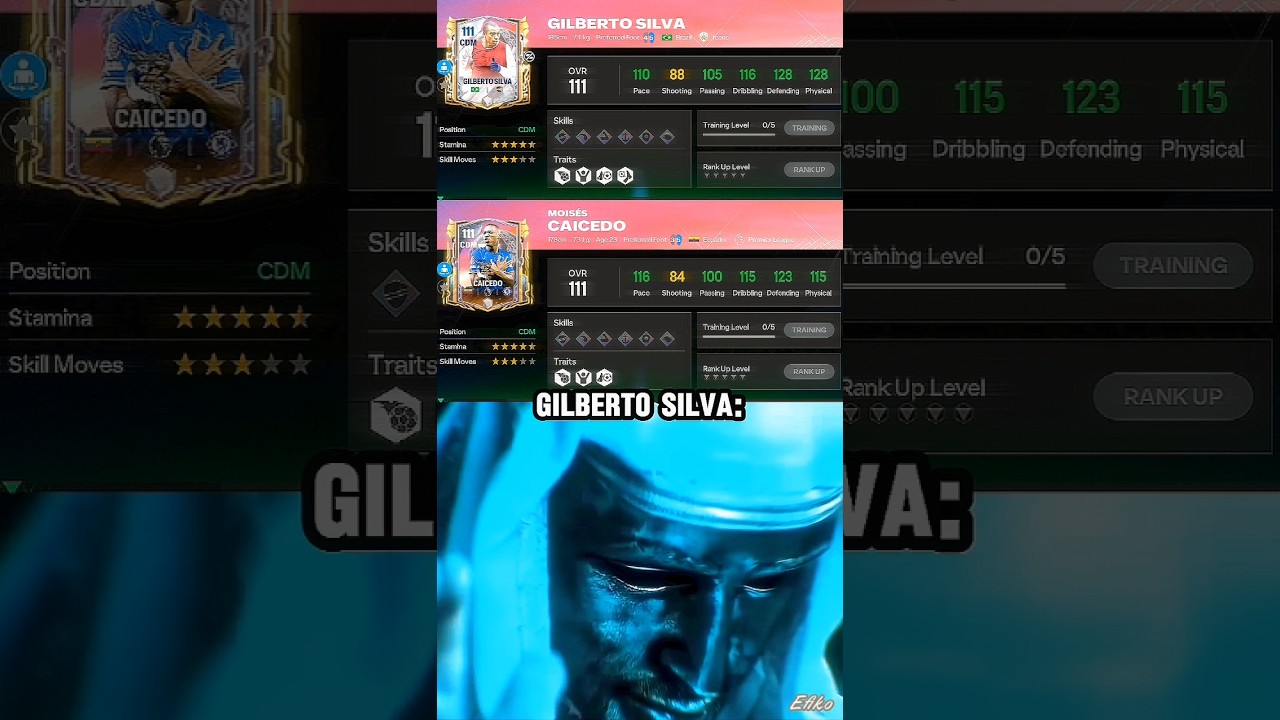 Gilberto Silva solos Caicedo 💀🙀 