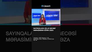 Sayinqalada Çi̇llə Gecəsi̇ Mərasi̇mi̇nə Görə Cəza